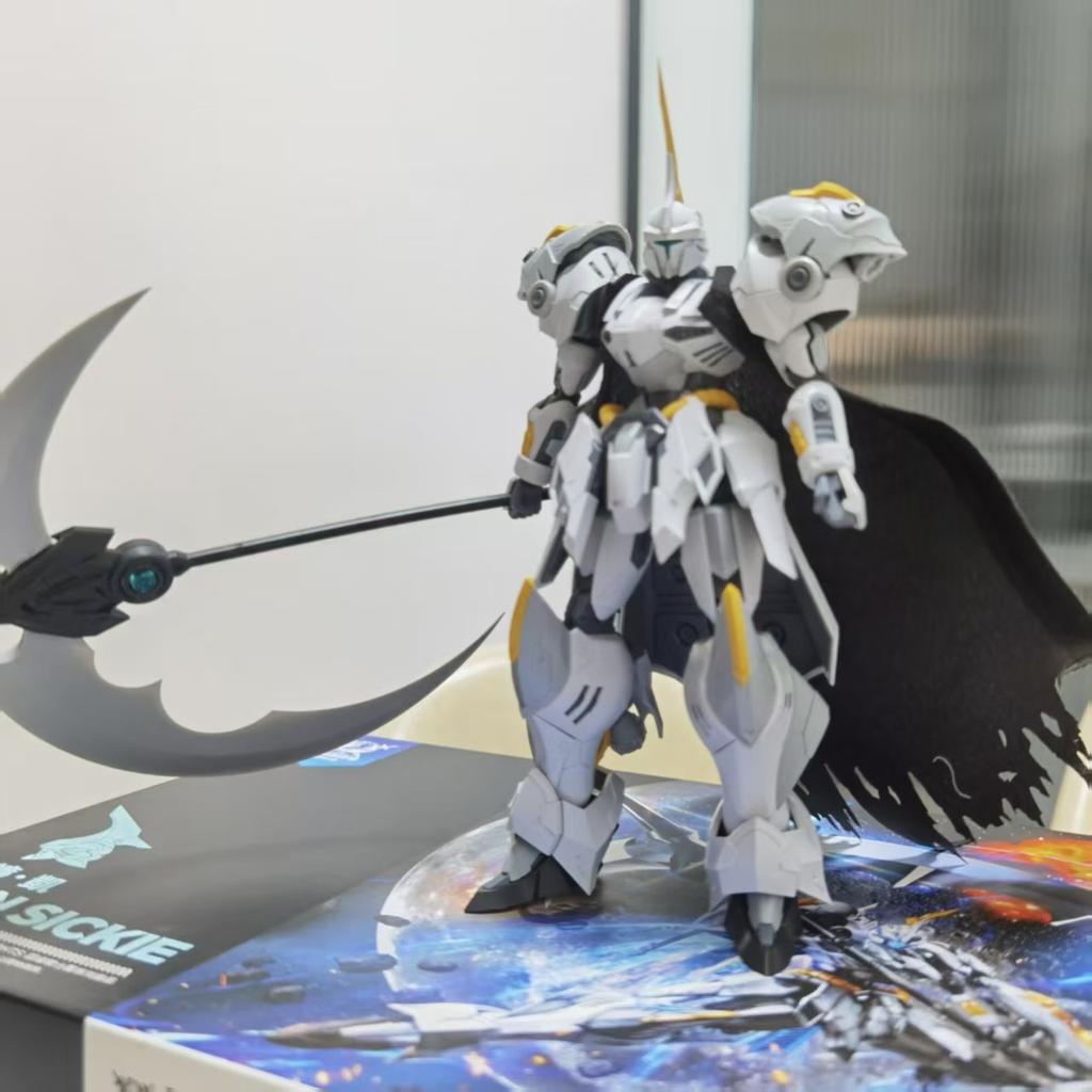 In Stock Knights Of The Round Table Series Shield Knight Steel Sickle Kai Death God 1144 Mecha Assembly Model Toy Birthday Gift