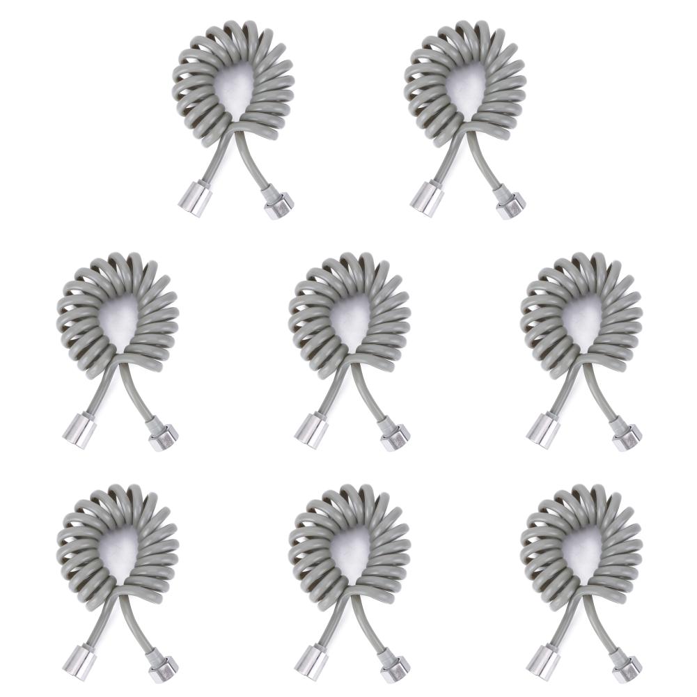 5-1PC 2/3/4M Telephone Line Shower Hose Plastic Water Plumbing Hose Anti-wrap Soft Hose Tube for Toilet Bidet Shattaff Sprayer