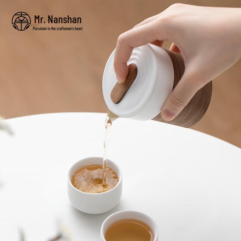 Nanshan Mr. Portable Ceramic Kung Fu Travel Tea Set