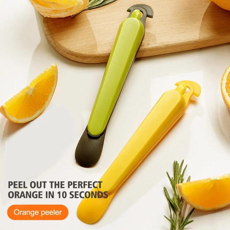 Peeler Stripper Orange Device Peeling Knife Multifunctional Grapefruit Lemon Orange Cutter Kitchen Fruit Vegetable Tools