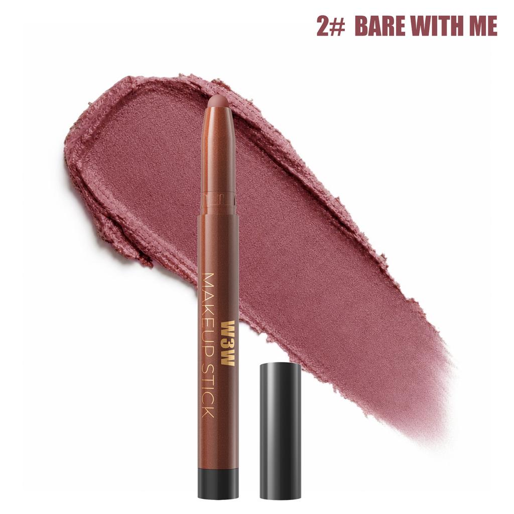 Eyeshadow Stick Creamy Blendable, Multi Shades Matte & Shimmer, One Swipe Eye Look