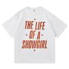 New Album The Life of A Showgirl T Shirt Fashion UnisexWomen Aesthetic TS TShirt Unisex High Quality Vintage Cotton Tees Shirts