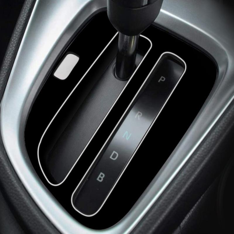 LHD &RHD For Toyota Yaris /yaris Cross   ABS Fuel  Hybrid Console Gear Panel Gear Shift Panel Cover Decoration Frame