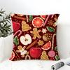 Striped Painted Color Print Pattern Pillow Case Linen Pillow Case Sofa Home Decor Cushion Cover Cushion Cove