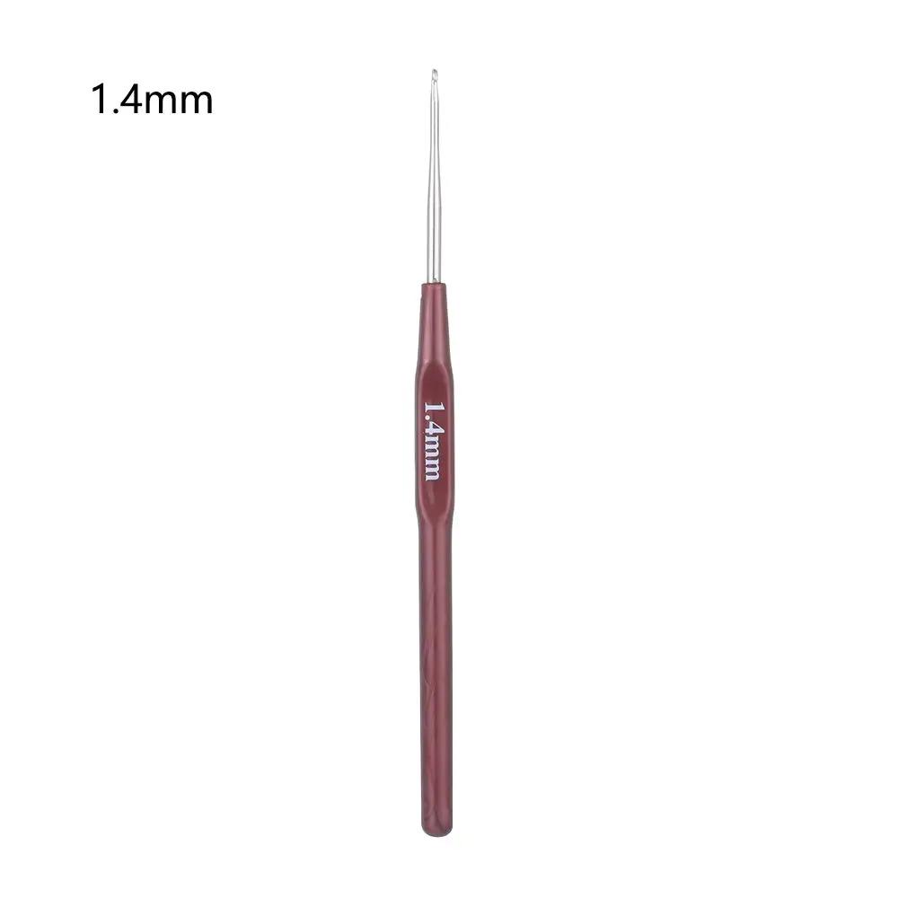 1 Pc Crochet Hook Mix 0.5mm-2.7mm Small Size Yarn Weave Knitting Needles For Lace Dolls DIY Tools 16 Sizes Hooks