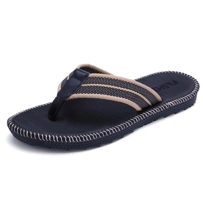 Big size Summer men Slippers Flip Flops men Beach Slippers Casual Flat Slip On Flip Flops zapatos hombre 36-47