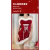 Christmas Wear Atmosphere New Year's Robe Small Short Skirt Women's Sexy Christmas Themed Skirt Dress