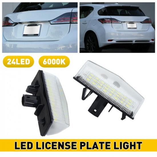 

AUXITO LED License Light Plate Tag Lamp For Toyota Prius Matrix RAV4 Venza Lexus