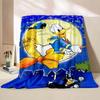 Potdemiel Cartoon Donald Duck Blanket Kids Throw Office Thick Nap Blanket Warm Home Sofa Decor Throw Unisex Kids Boy Girl Gift