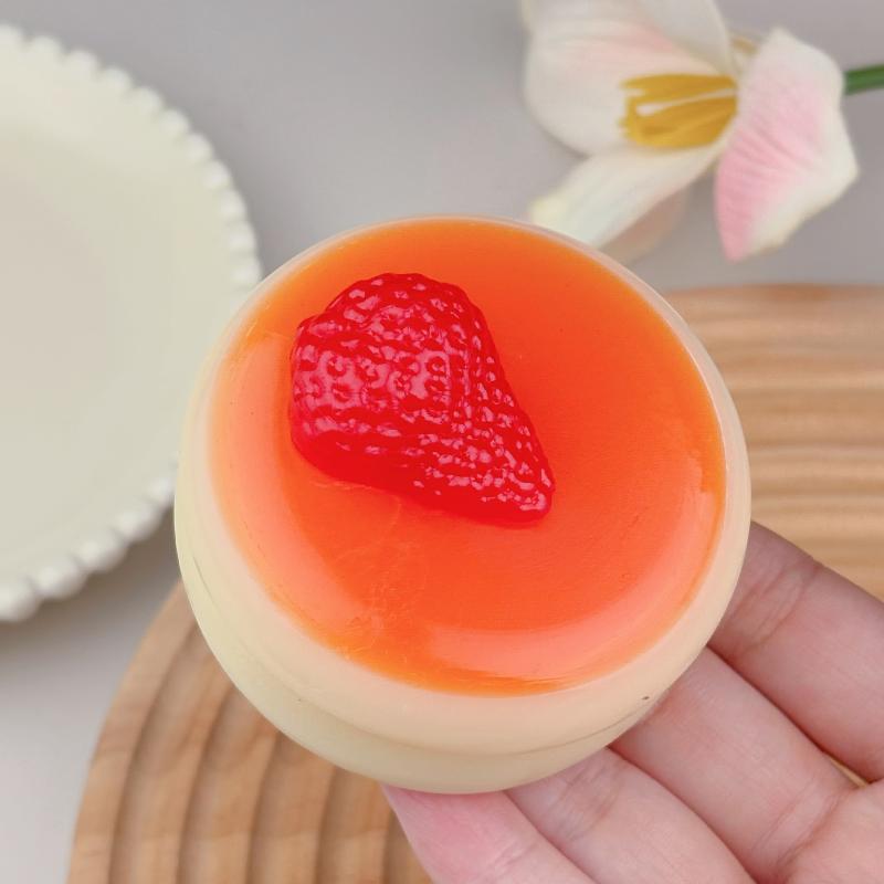 Creative Simulated Souffle Pancake Squishy Toy Soft Slow Rising Cute Relief Stress Toy Children Gift