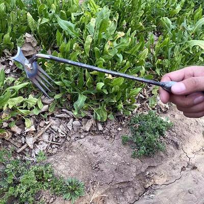 1pc Manganese Steel Garden Weeders Grass Rooting Loose Soil Hand Weeding Removal Puller Gardening Tools Multifunctional Weeder