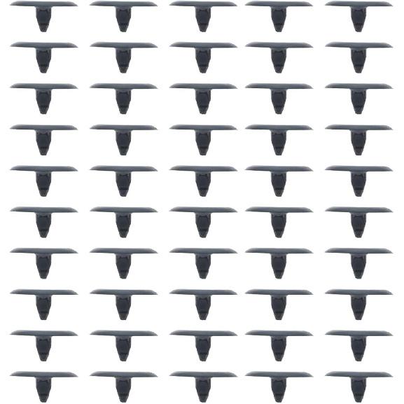 50Pcs Car Side Skirt Sill Moulding Cover Trim Clips Fit for Mercedes-Benz Vehicles OE: A0009917498 0009917498 Nylon Fastener Clip