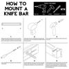 14 Inch Kitchen Knife Stand Bar Strip Wall Magnet Block Aluminum For Knife Storage Cooking Accessories