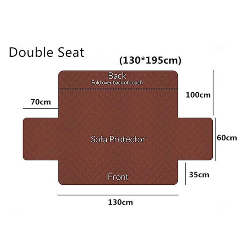Solid Color Sofa Cushion Cover Removable Pet Kid Mat Armchair Furniture Protector Machine Washable Couch Covers Slipcovers 1 2 3 Seat