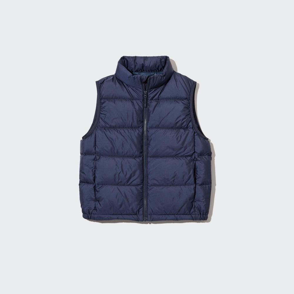 

UNIQLO ДЕТСКИЙ УЛЬТРАЛЕГКИЙ ПУХОВЫЙ ЖИЛЕТ