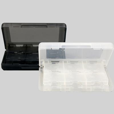 Multifunction ABS Game Card Organizers Stores 28 For 3DS Cartridges Travel Friendly Case Waterproof Easy Access Design