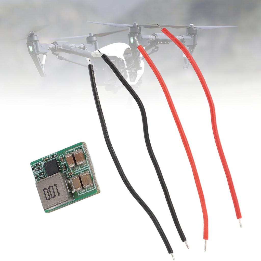 Voltage Regulator Module for RC Racing Drone, 28S 536A, 5V 2A 12V 3A Mirco BEC Output Power Supply Module Board, Made of PCB Material