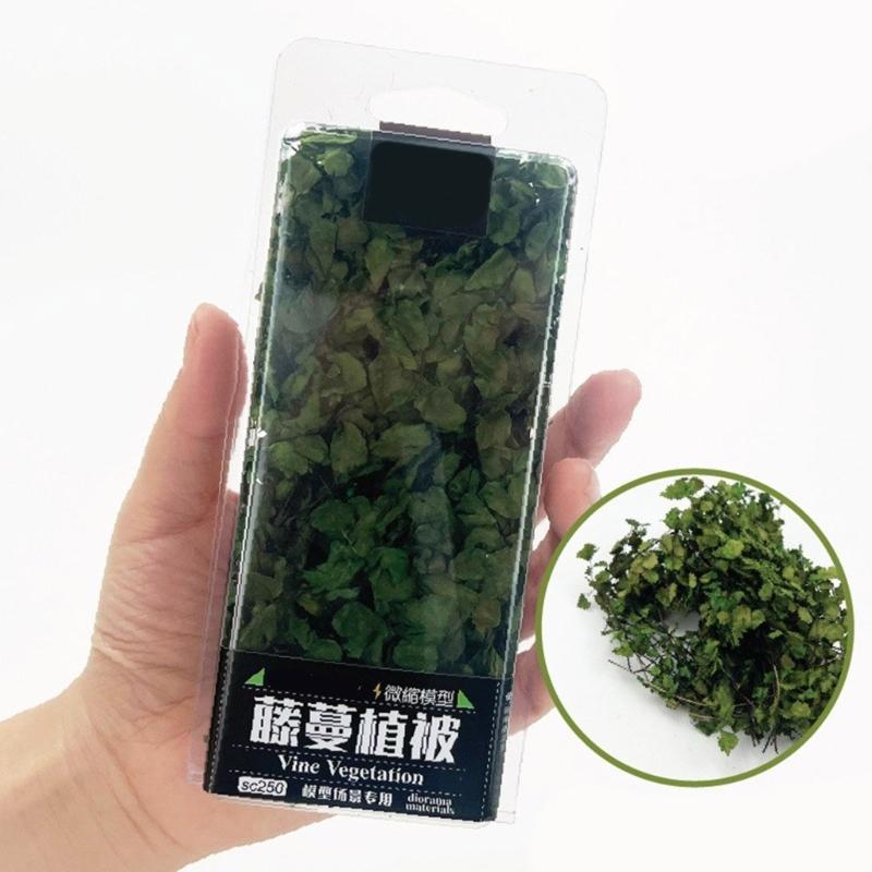 Realistic Artificial Plant Vine Model Set Creative Homes Decors Craft For Shelf Desktop Display Scenery Landscape