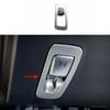 Button Cover For Benz C-Class Matte Silver Car Console Multimedia Emergency W205