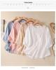 Women's 2023 Literary Embroidered Cotton Linen Blouse - Summer Loose Round Neck Pleated Pullover Top
