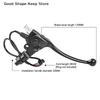 BMX Brake Levers for Electric Bicycles Ultralight Aluminum Alloy Design for Enhanced Brake Control for City Commuting