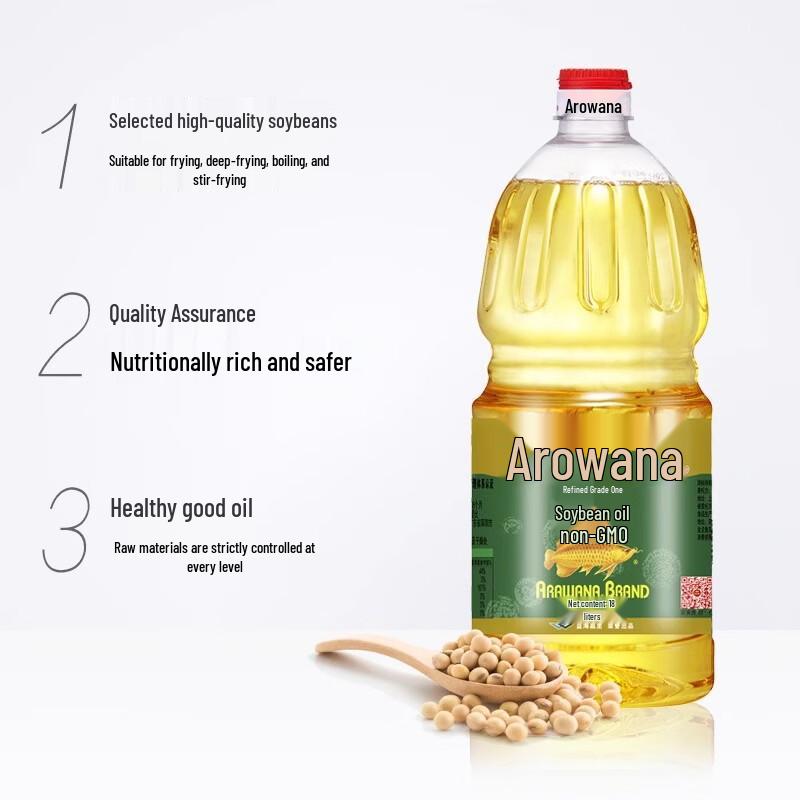 Vaseline Body Lotion & Arowana Soybean Oil Combo