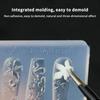 Silicone Nail Mold Flower French Style Nail Decorations Nails Diy Design Stereoscopic Stamping Plate Nail Tools Art Supplies