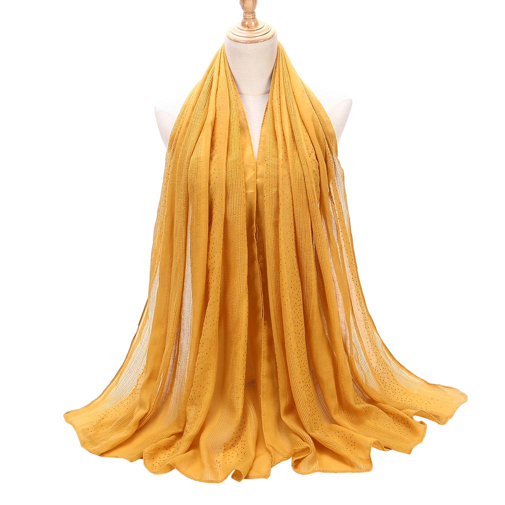 90x180cm Shining Linen Hijab, Scarf Shawl for Women
