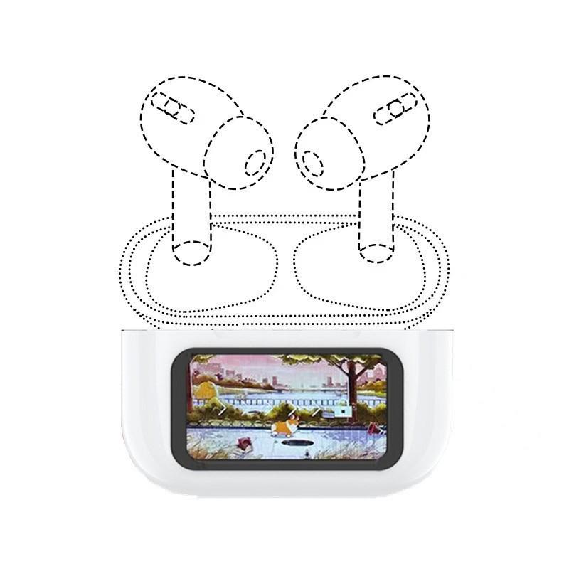 V8 Display A9pro Wireless Bluetooth In-Ear Headphones with AI Translation & Noise Cancelling A10ANC V20