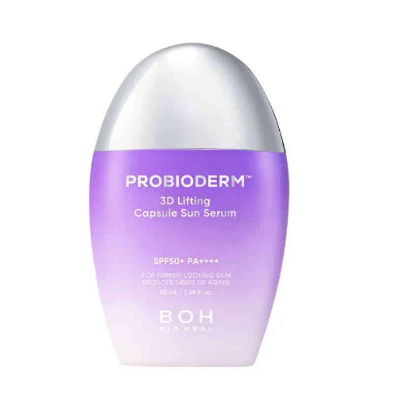 Bioheal BOH Probioderm 3D Лифтинг Капсула Солнцезащитная Сыворотка SPF50+ PA++++ Укрепляющая Сыворотка с UV-защитой 50 мл