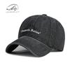 Fashion Washed Denim Cap Men's Embroidery Letters Sunscreen Sunshade Sun Hat Casual Baseball Cap Children