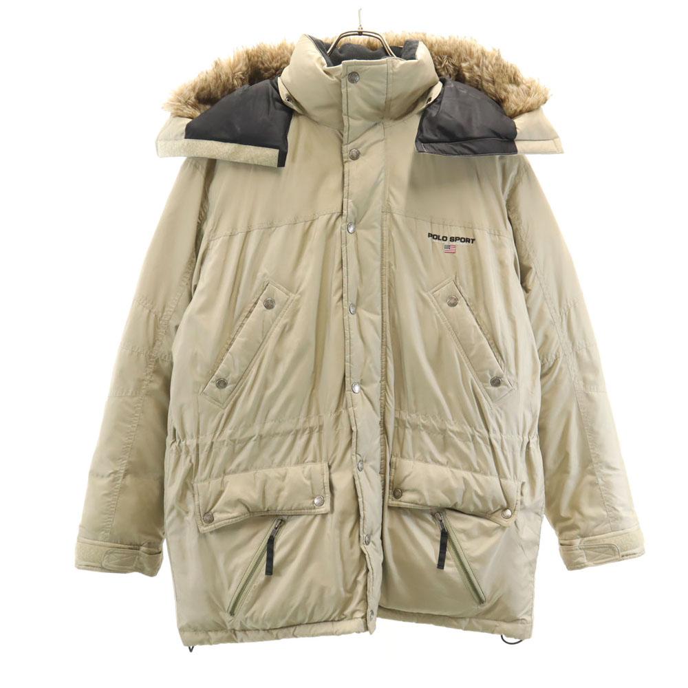 

POLO SPORT RALPH LAUREN 90-е годы Старый Пуховик M бежевый Мужской Б/У