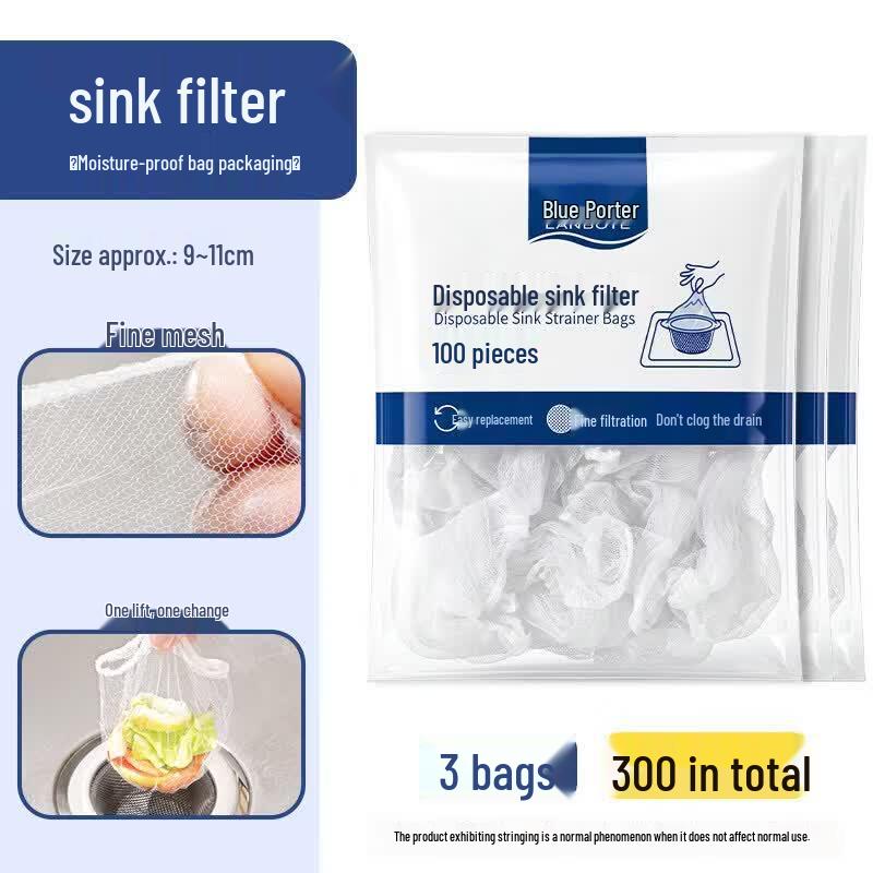 Disposable Kitchen Sink Drain Strainer Mesh