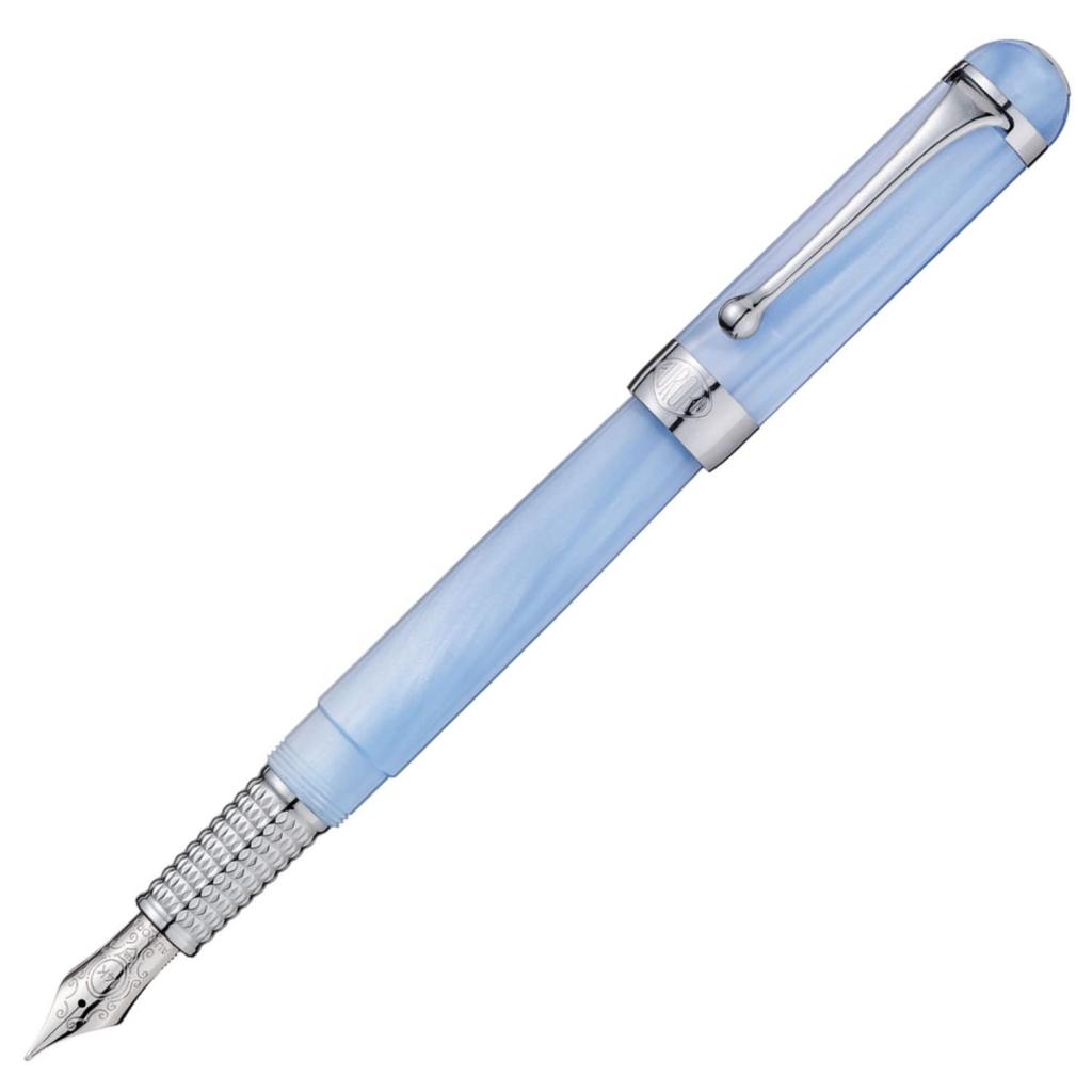 Aurora Fountain F Fine Alpha Officially Imported Pen, Nib, H11-CAF Azzurro, Dual-Use,