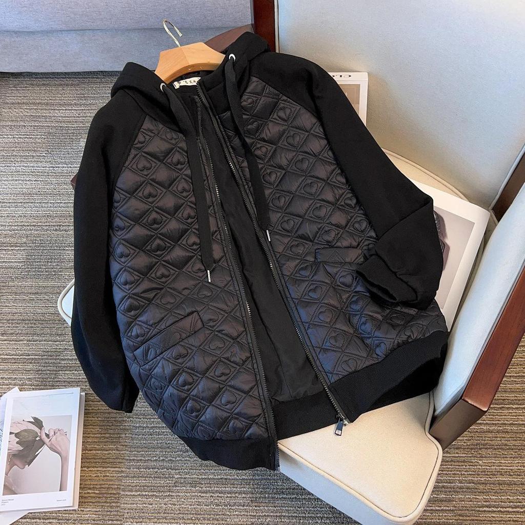 Winter Large Size Thickened Fashion Loose Cotton-padded Jacket Cotton-padded Casual Jacket