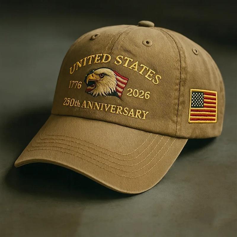 250th Anniversary of the United States Baseball Hats Outdoor Personality Leisure Men Women Visor Cap 2025 New Hip Hop Couple Cap
