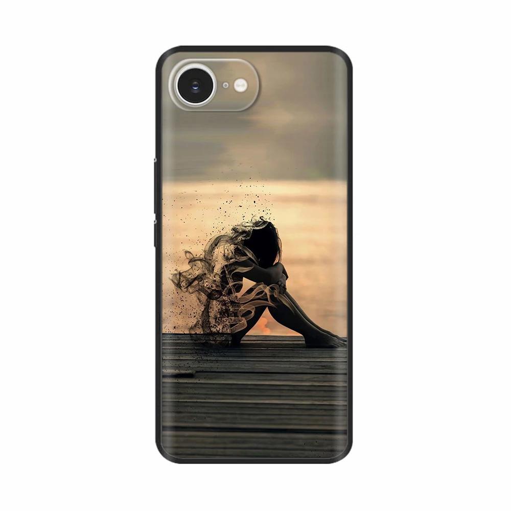 For iPhone 16E Case Printed Cute Cartoon Phone Case for iPhone 16E 2025 Soft Silicone Back Cover For iPhone 16E SE 4 TPU Fundas
