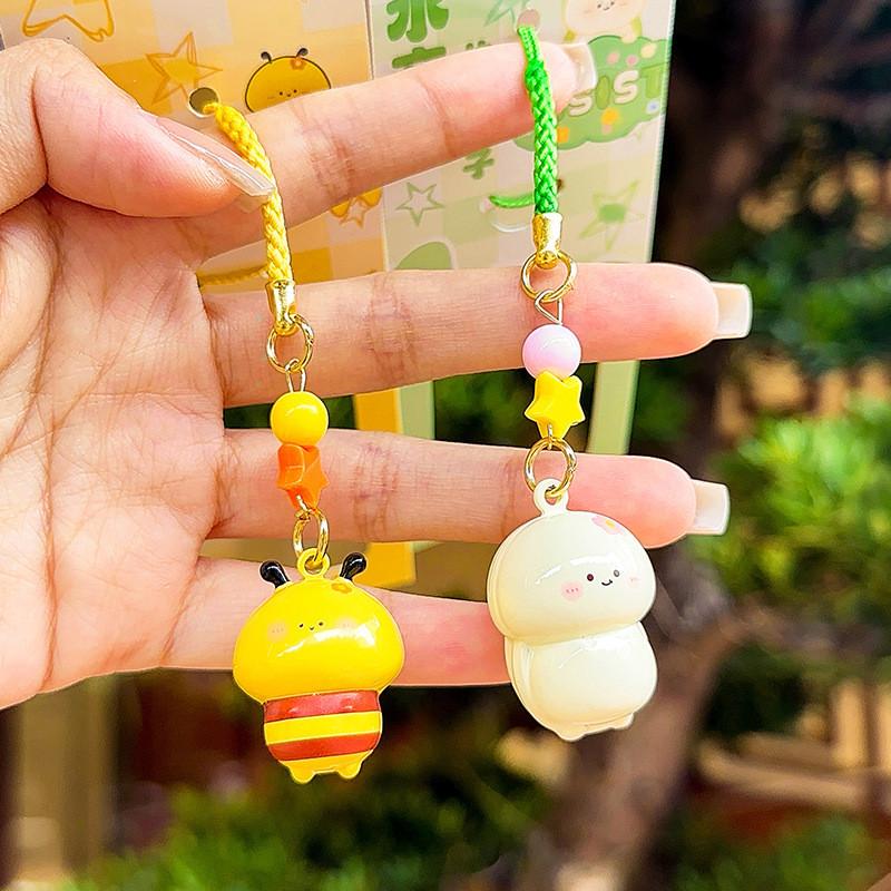 Animal Panda Turtle Water Sound Bell Keyring For Personal Accessories Gift Ideas