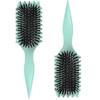 1 PCS  Women Curl Defining Brush, Boar Bristle Hair Brush Styling Brush, Curly Hair Brush, Shaping & Defining Curls