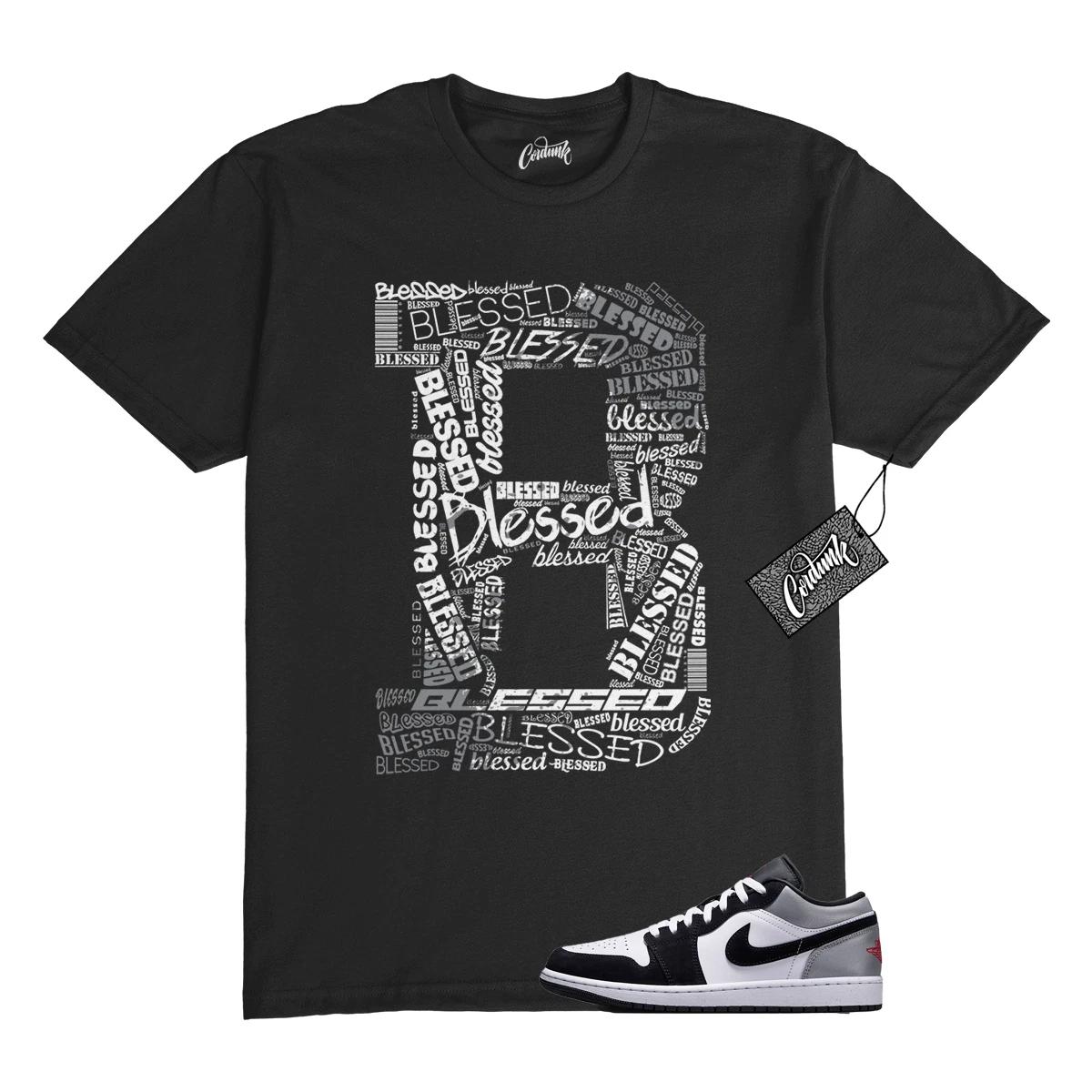 

1 Black Matte Silver White Fire Red T Shirt Match B BLS 4XL