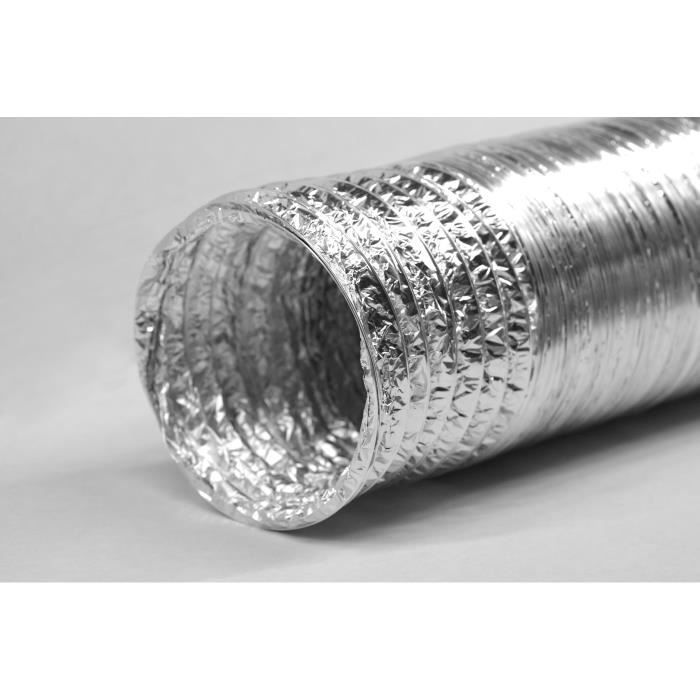 Tuyau De Conduit Flexible - STERR - ALD100 3 - 3 M - 100 Mm - Aluminium Stratifié Multicouche