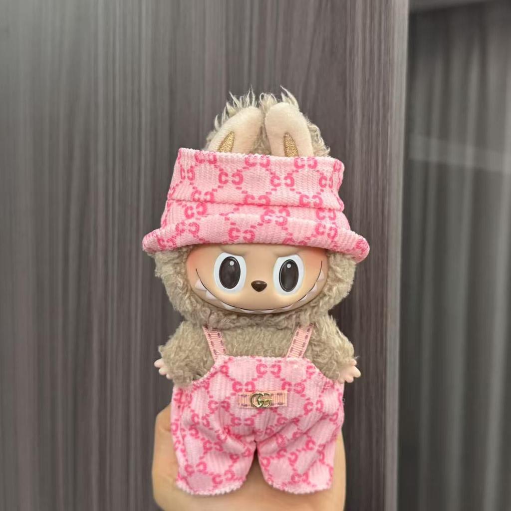 Baby Clothes 17cm Pendant First and Second Generation Vinyl Plush Doll Replacement Clothes Set