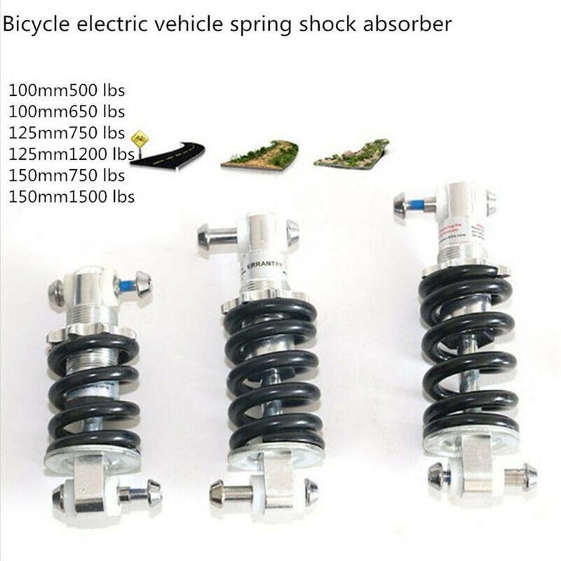 500lbs-1500lbs Mountain Bike Bike Accessories Bicycle Parts Bike Rear Suspension Suspension Spring Shock Absorber Rear Shocks