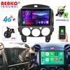 Reakosound 2din Android Car Stereo Radio Multimedia Video Player Navigation GPS For MAZDA 2 Mazda2 2007-2014 Head Unit Carplay