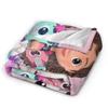 G-Gabby’s Dollhouseds Plush Blanket Boy Girl  Flannel Bedding Throws For Couch Bed Super Warm Custom DIY Quality Bedspread Gift