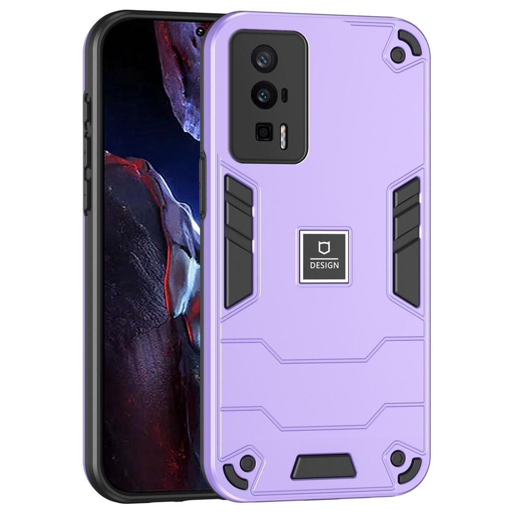 For Xiaomi Poco F5 Pro 5G/Redmi K60 5G/K60 Pro 5G Case 2-in-1 Hybrid Protective PC+TPU Phone Cover