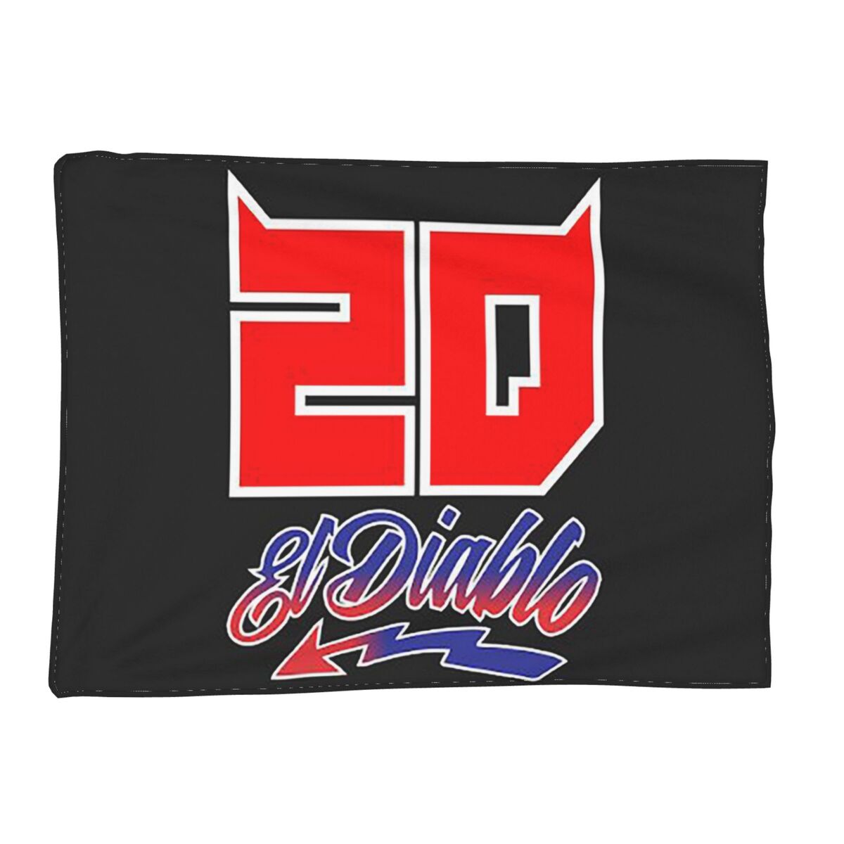 Fabio Quartararo French Motorcycle Racer Blanket Soft Warm Flannel Throw Blanket Plush for Living room Picnic Travel Home Couch Size: 75*100cm, Weight: 230 GSM