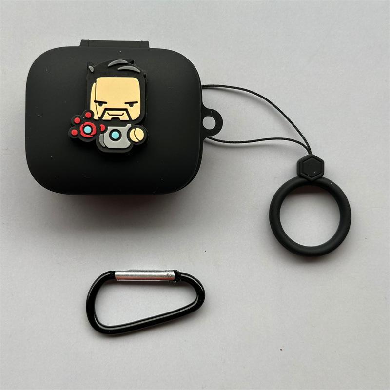 Applicable to real me Realme Buds Air8 wireless bluetooth headset case 1pro three-dimensional cartoon soft case