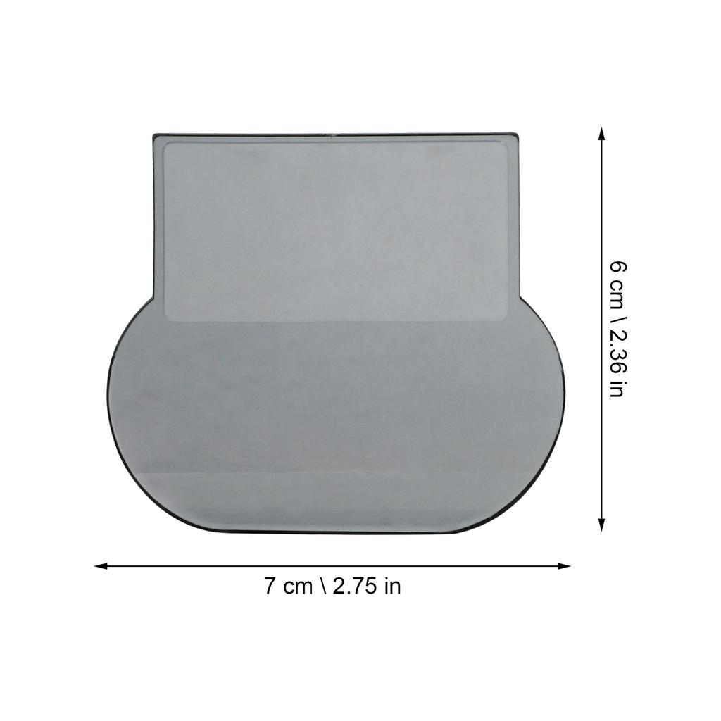 4Pcs Toilet Seat Lifter Self-Adhesive Easy Install Comfortable Handle for Anti-Touching Use Works with Most Toilet Lids