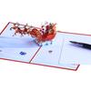 Novelty for Pop Up Greeting Cards 3D Christmas Cards Xmas Elements Greeting Card